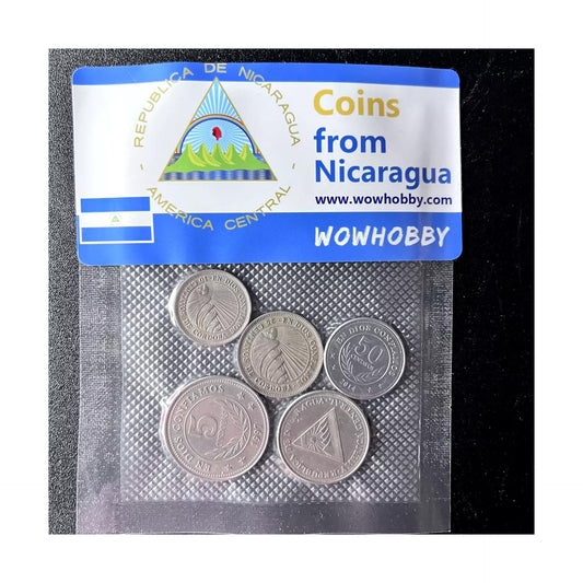 Nicaragua 5 Random Coins