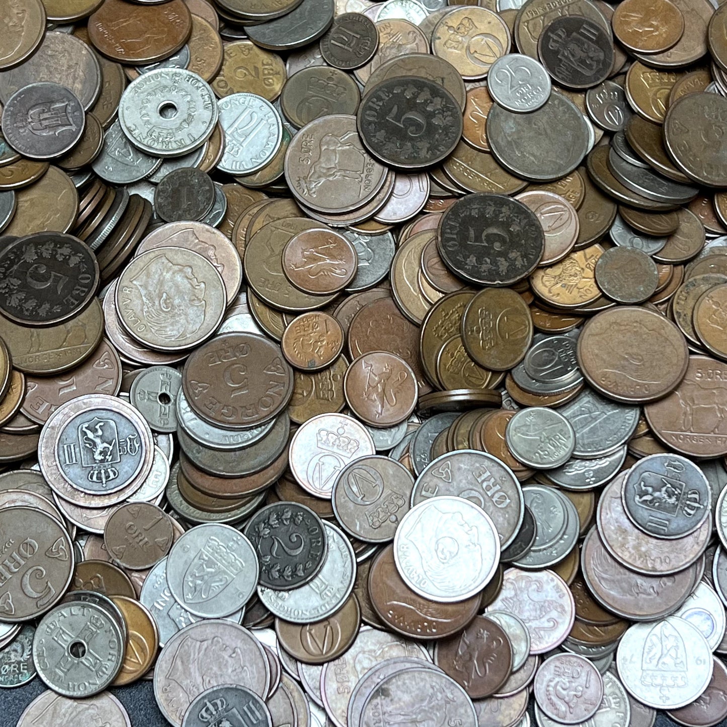 Bulk Lot of Norwegian Coins