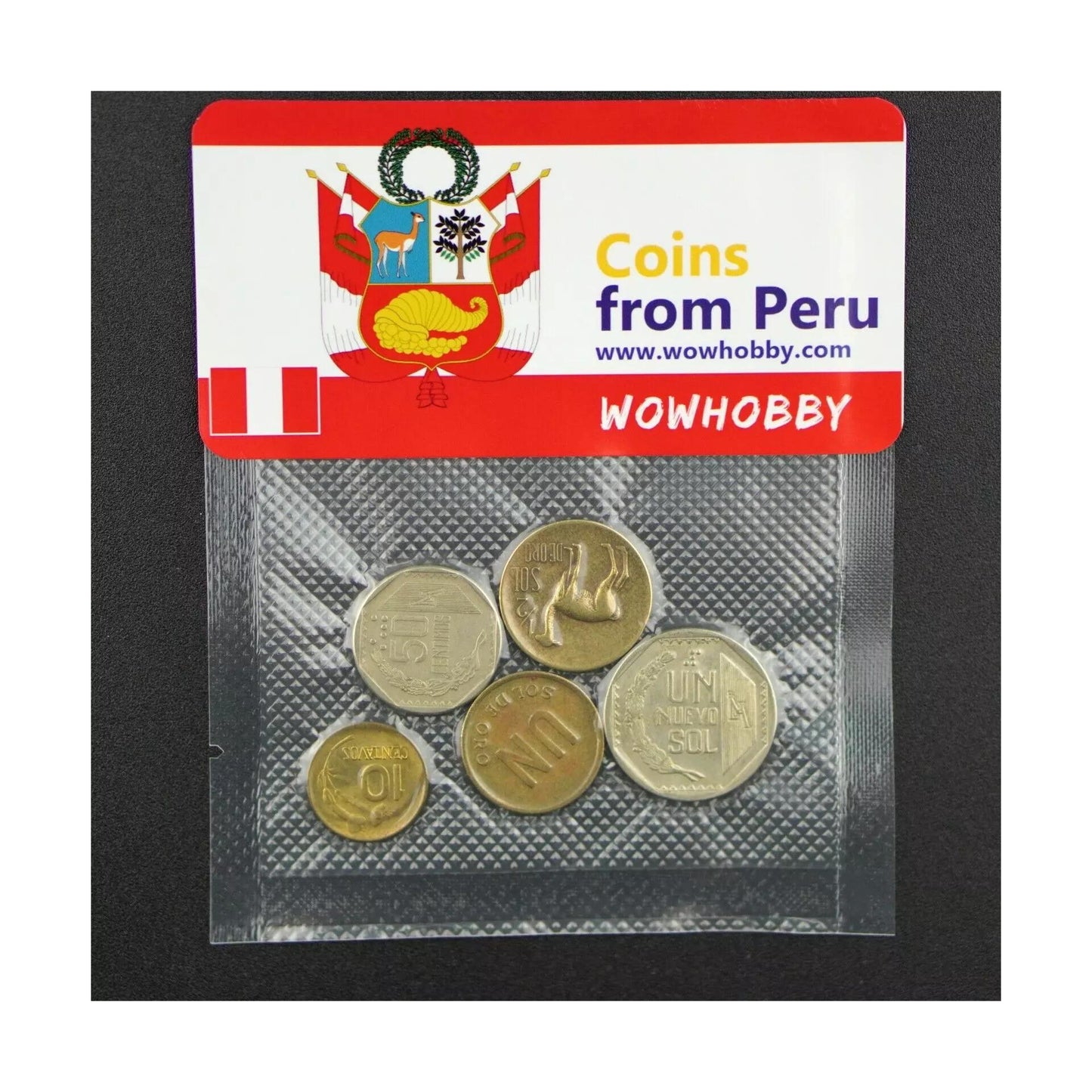 Peru 5 Random Coins