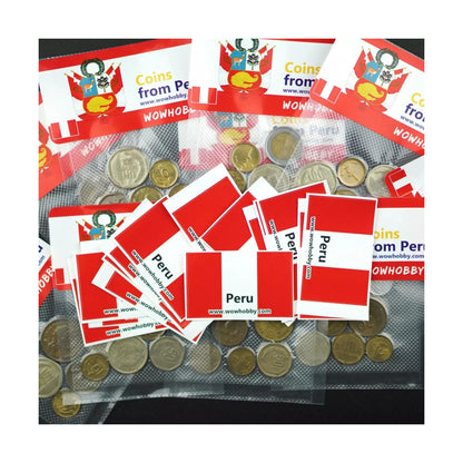 Peru 5 Random Coins