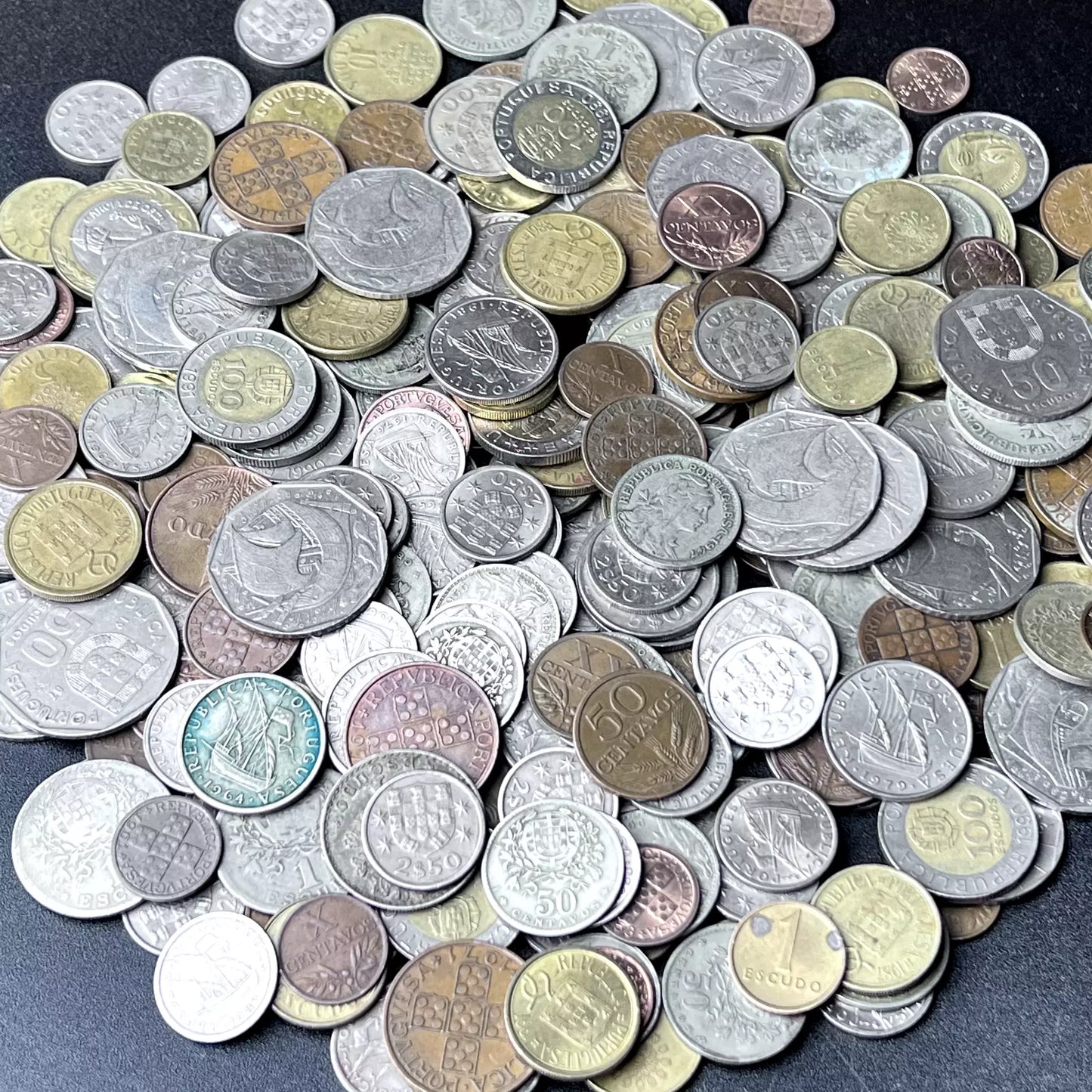 Bulk Lot of Portuguese Coins