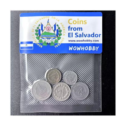 El Salvador 5 Random Coins