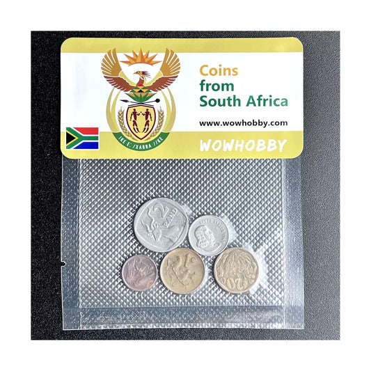 South Africa 5 Random Coins