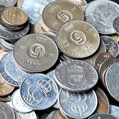 Bulk Lot of Swedish Coins