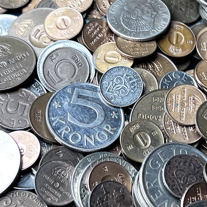 Bulk Lot of Swedish Coins