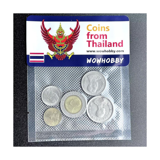 Thailand 5 Random Coins