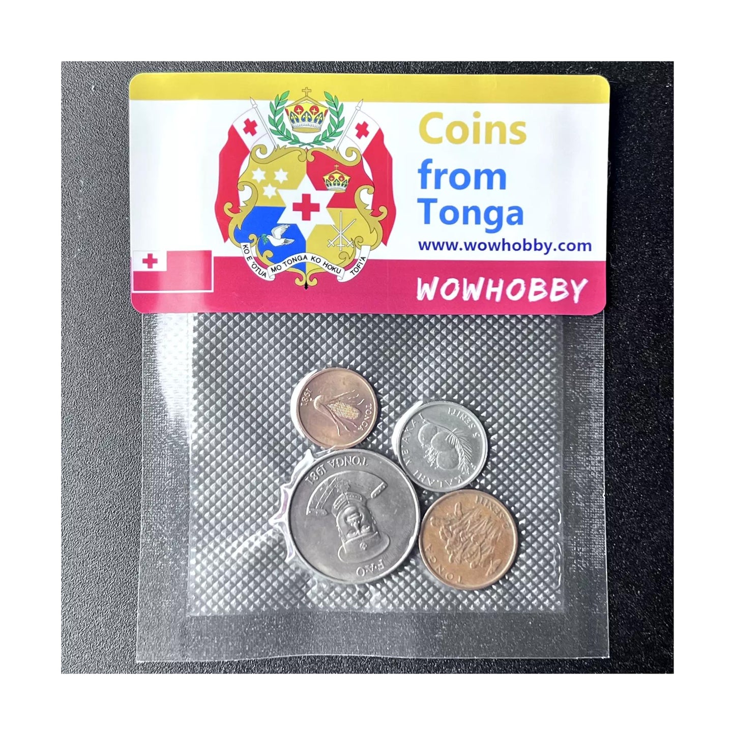 Tonga 4 Random Coins
