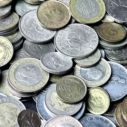 Bulk Lot of Turkish Coins