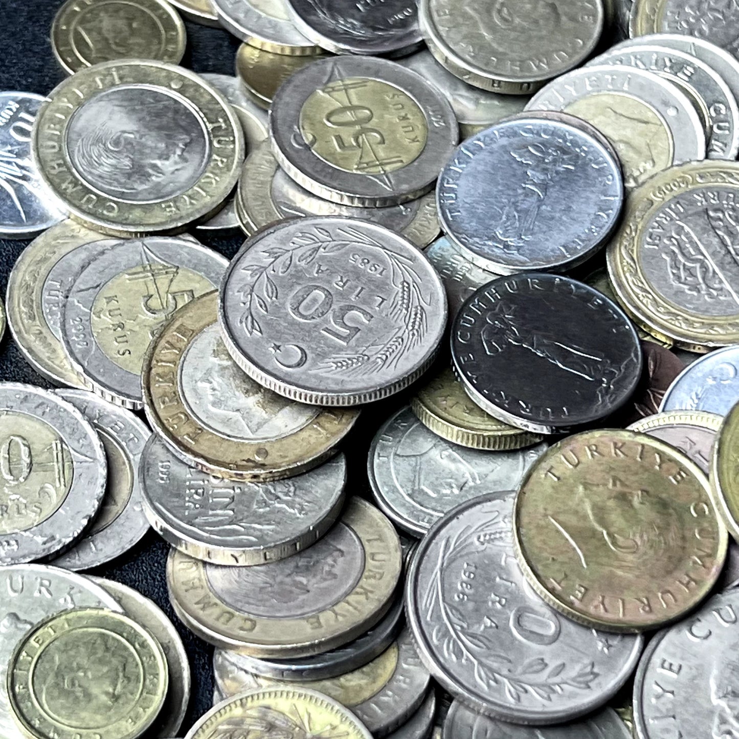Bulk Lot of Turkish Coins