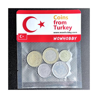 Türkiye (Turkey) 5 Random Coins