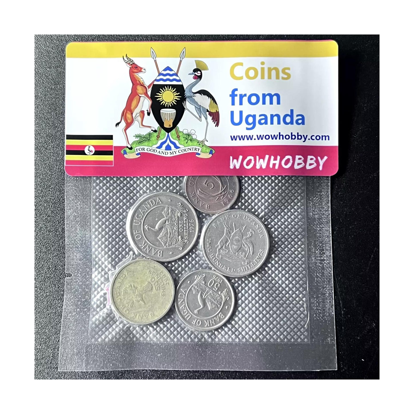 Uganda 5 Random Coins