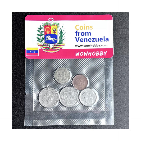 Venezuela 5 Random Coins