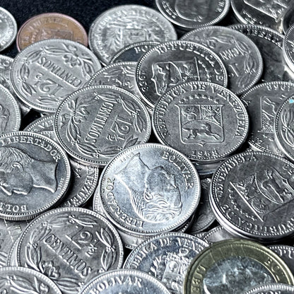 Bulk Lot of Venezuelan Coins