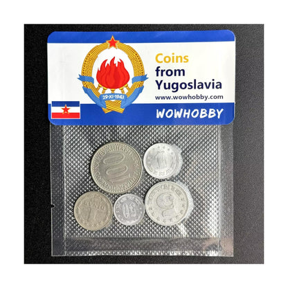Yugoslavia 5 Random Coins