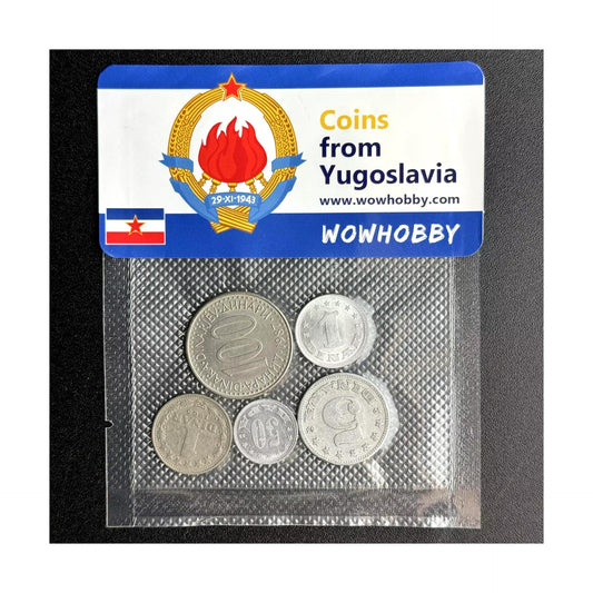 Yugoslavia 5 Random Coins