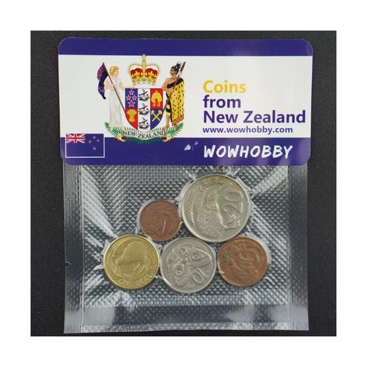 New Zealand 5 Random Coins