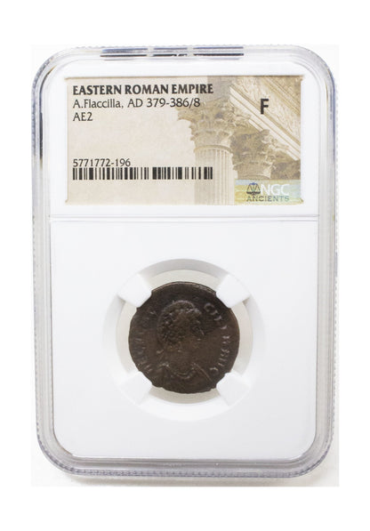 Aelia Flacilla Roman AE2 (AD 356–386) NGC