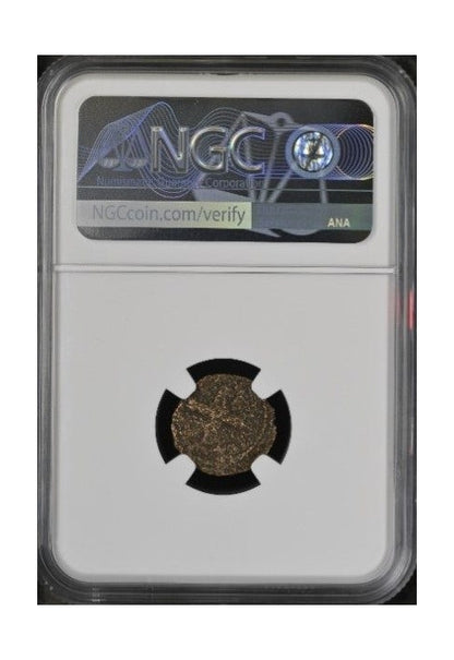 Judaea AE Prutah Of Antonius Felix (AD 52–59) NGC