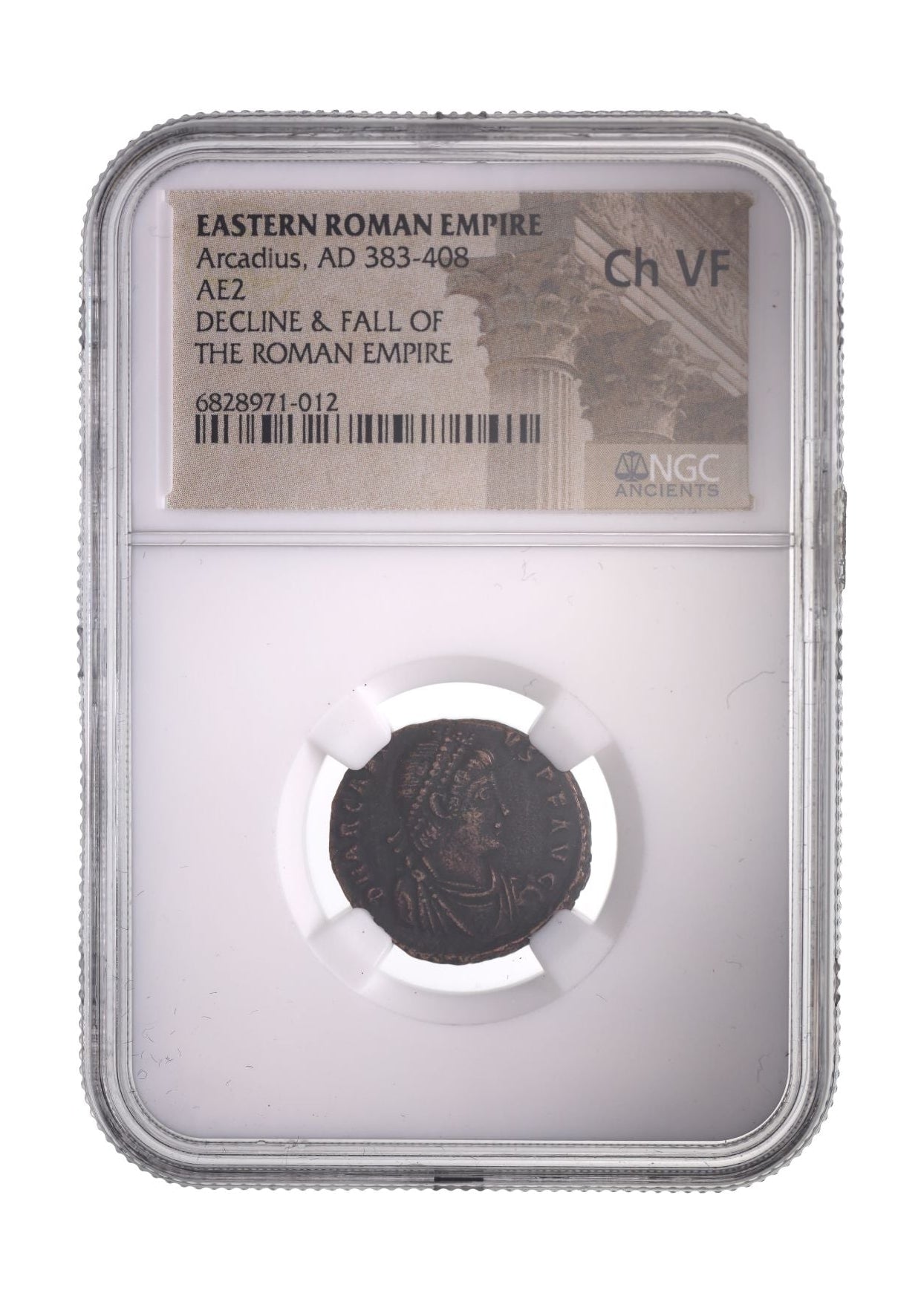 Arcadius Roman AE2 (AD 383-408) NGC