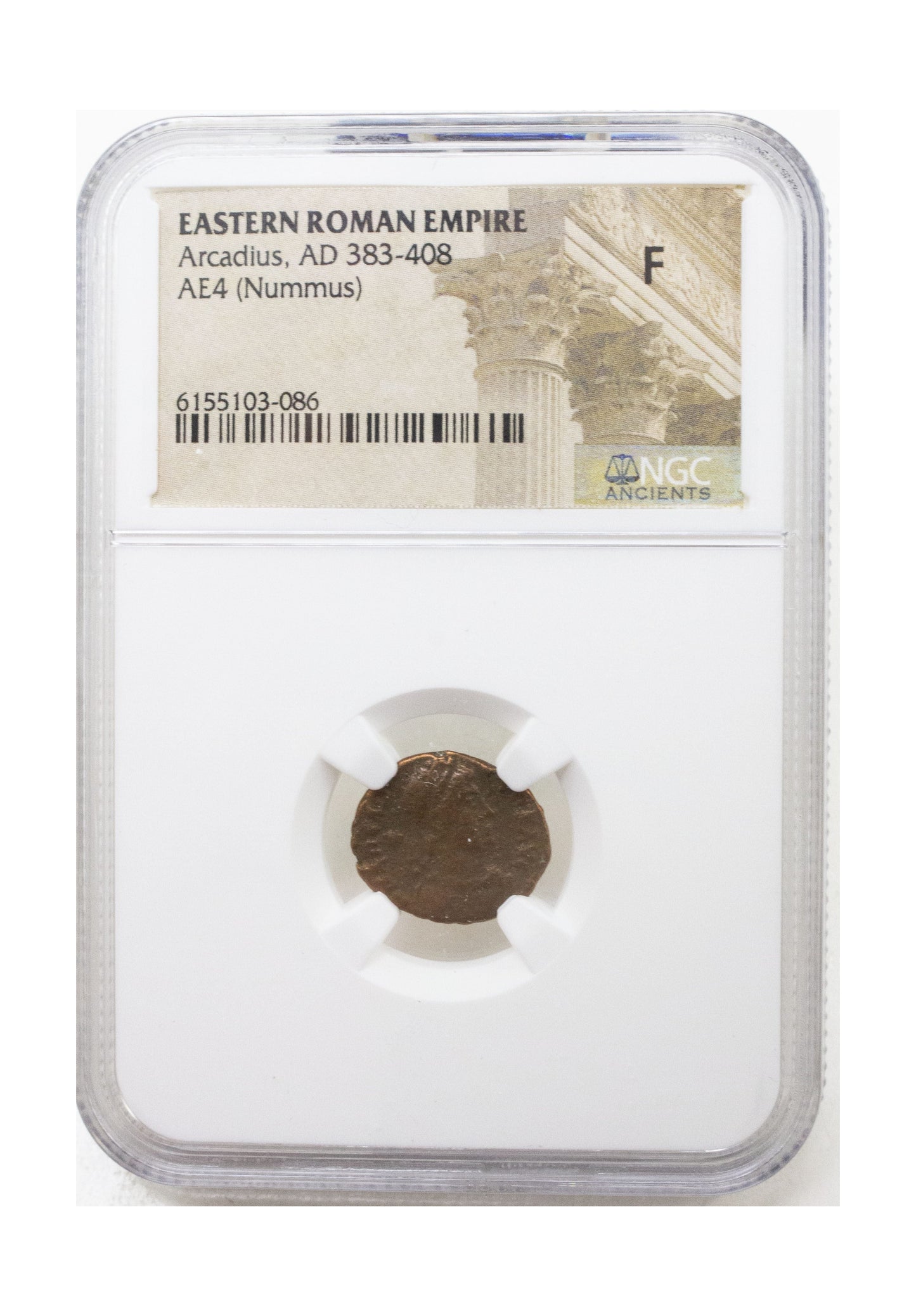 Arcadius Roman AE4 (AD 383-408) NGC