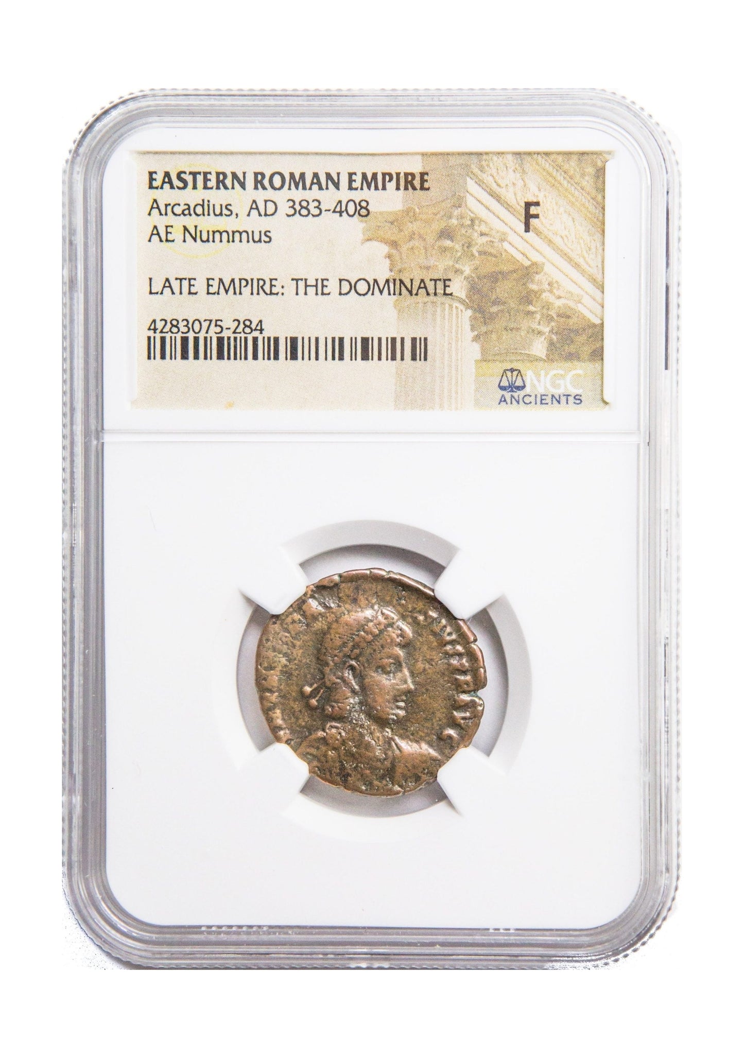 Arcadius Roman AE2 (AD 383-408) NGC