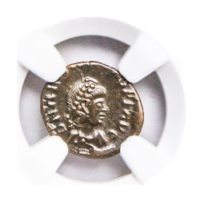 Arcadius Roman AE4 (AD 383-408) NGC