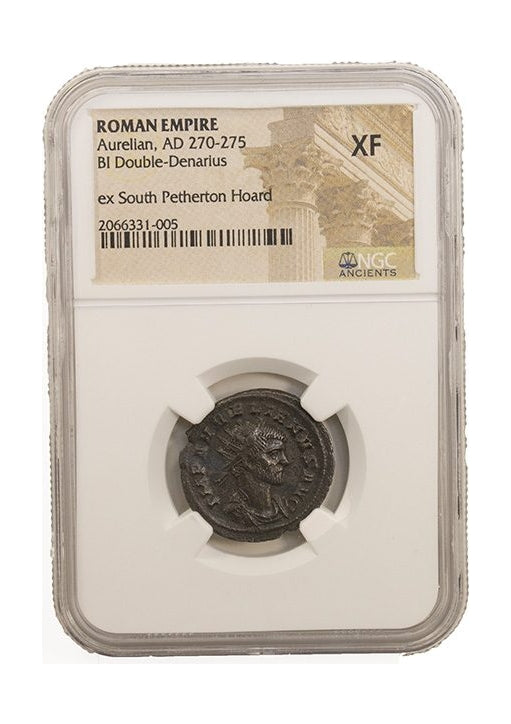 Aurelian Roman AE Antoninianus (AD 270-275) NGC – South Petherton Hoard