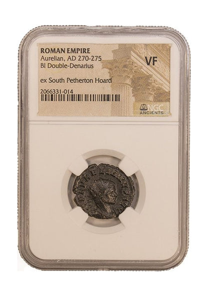 Aurelian Roman AE Antoninianus (AD 270-275) NGC – South Petherton Hoard