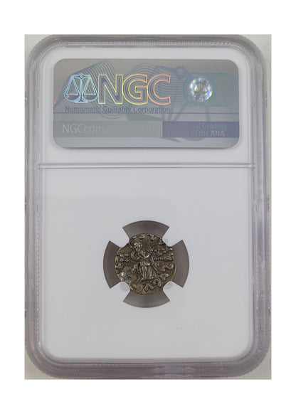 Azes II Silver Drachm – Journey of the Magi Era (c. 35 BC – AD 5) – NGC Certified