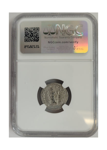 Caracalla Roman Silver Denarius (AD 198-217) NGC