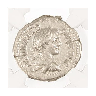Caracalla Roman Silver Denarius (AD 198-217) NGC
