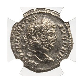 Caracalla Roman Silver Denarius (AD 198-217) NGC
