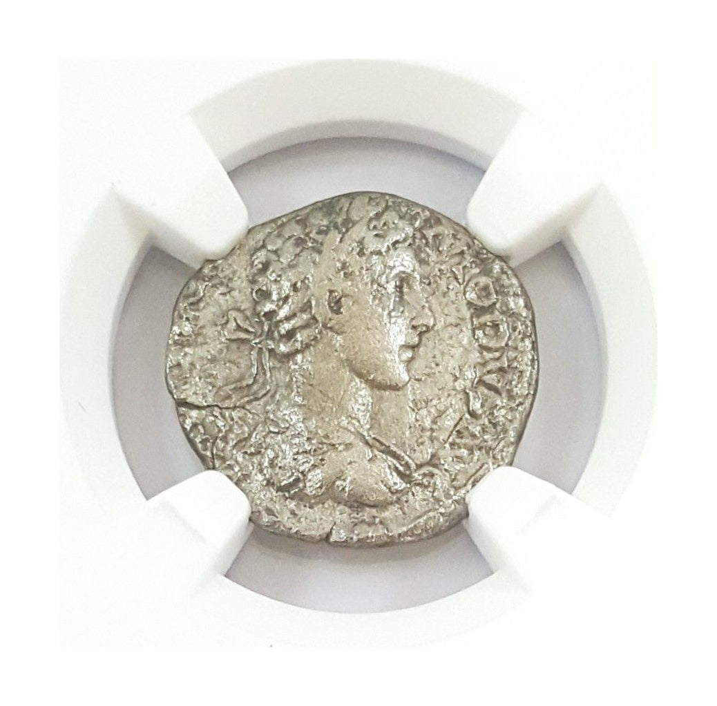 Commodus Roman Silver Denarius (AD 177-192) NGC