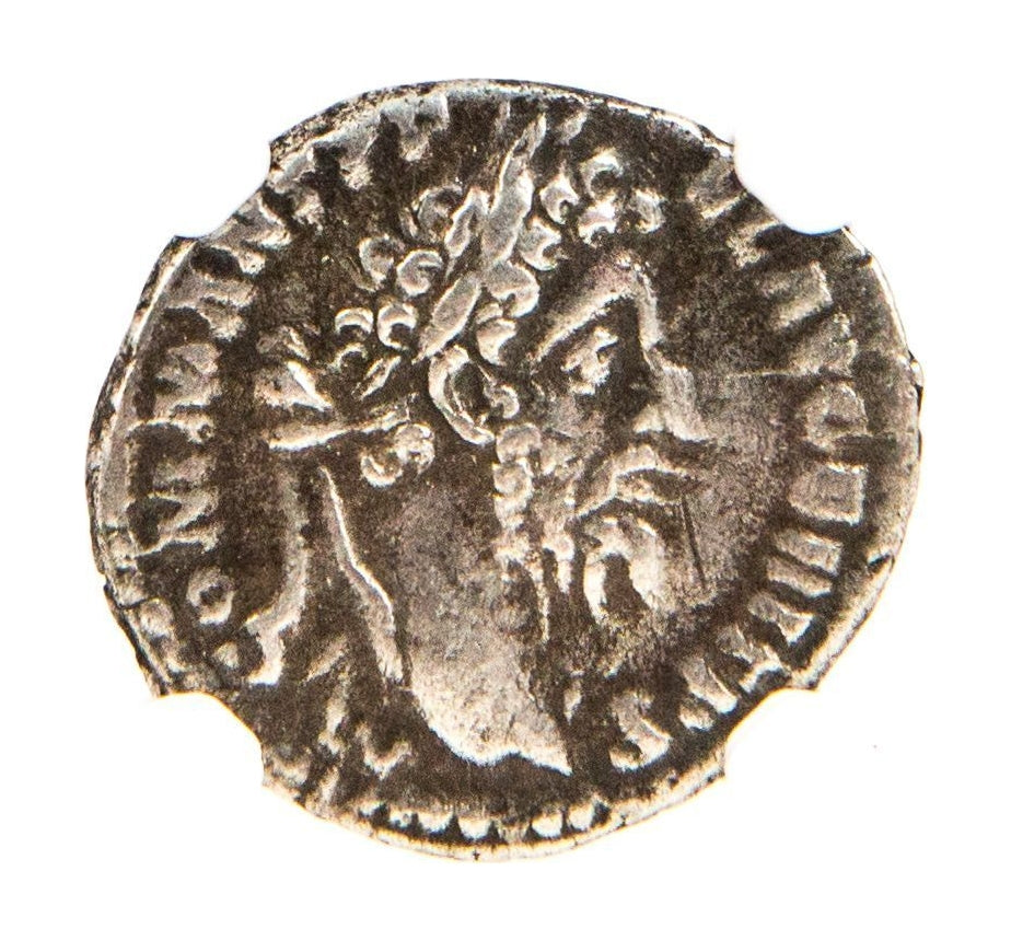 Commodus Roman Silver Denarius (AD 177-192) NGC