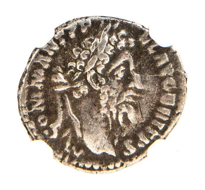 Commodus Roman Silver Denarius (AD 177-192) NGC