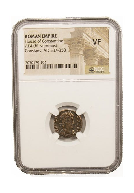 Constans Roman AE3/4 (AD 333-350) NGC