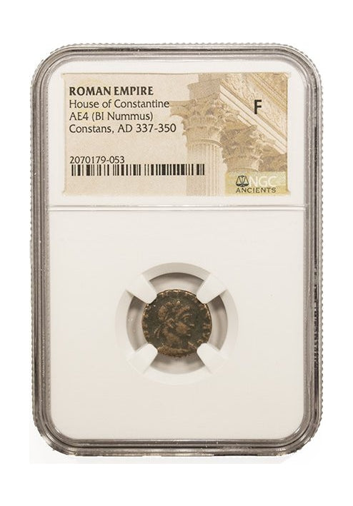 Constans Roman AE3/4 (AD 333-350) NGC