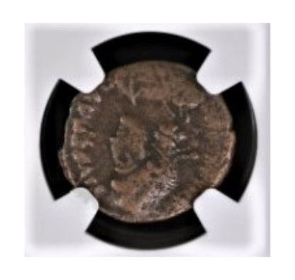Roman Bronze AE3 Of Constantius II (AD 337–361) NGC – Fallen Horseman Reverse