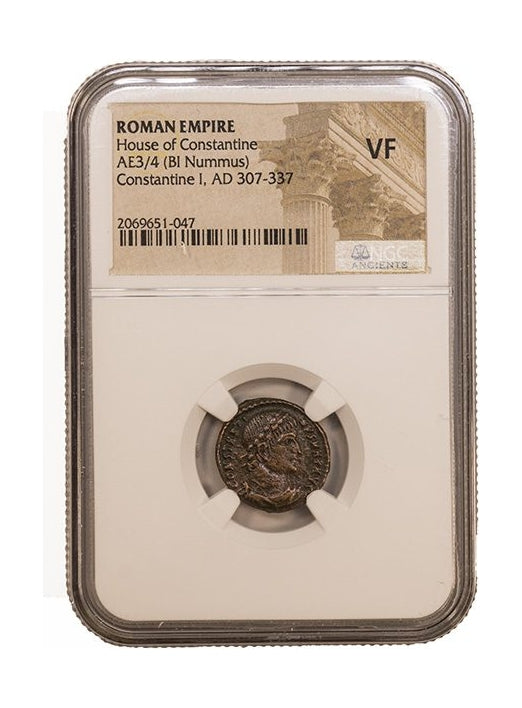 Constantine I The Great Roman AE3/4 (AD 272-337) NGC