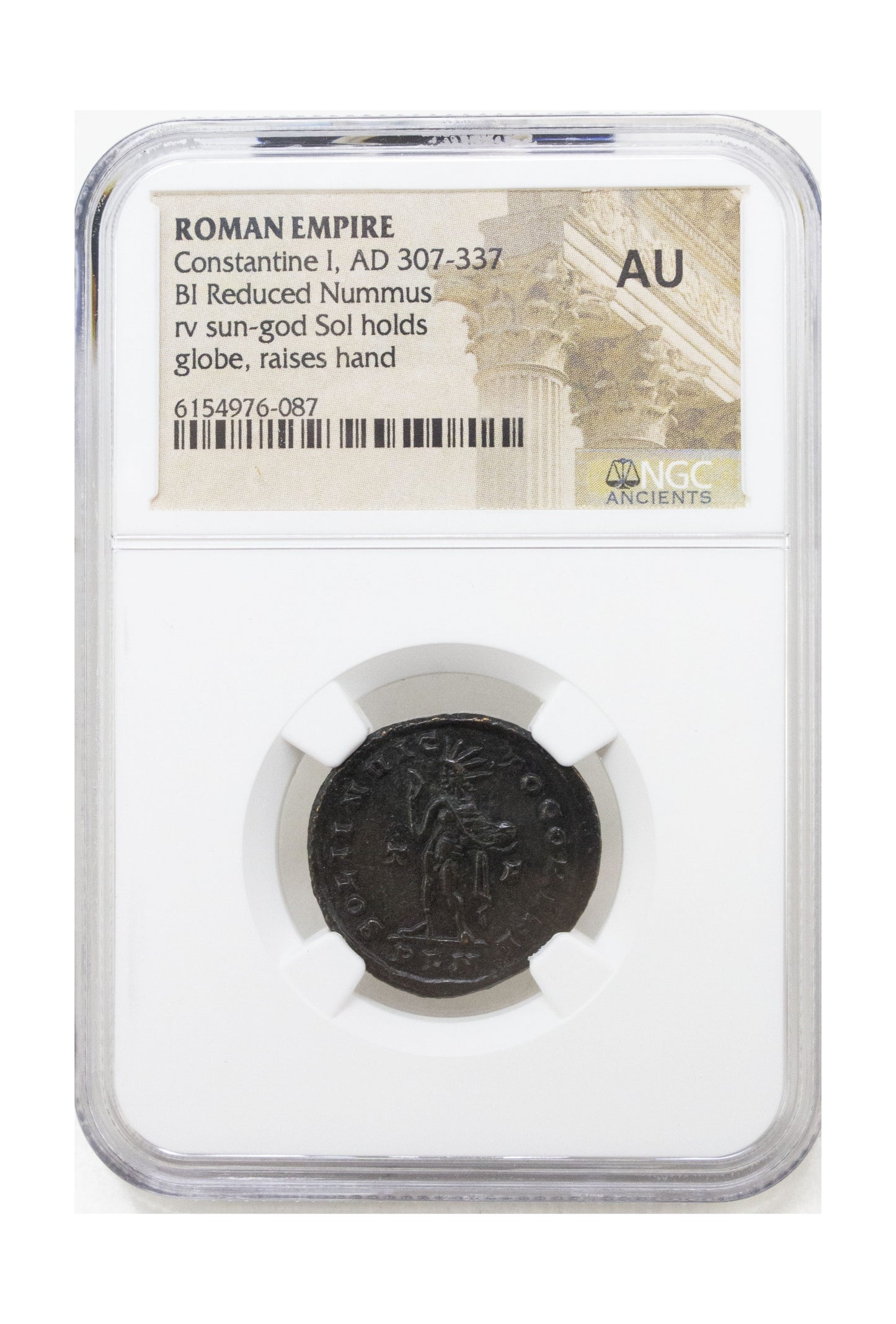 Constantine I, The Great (Sol Invictus) Roman AE (AD 272–337) NGC