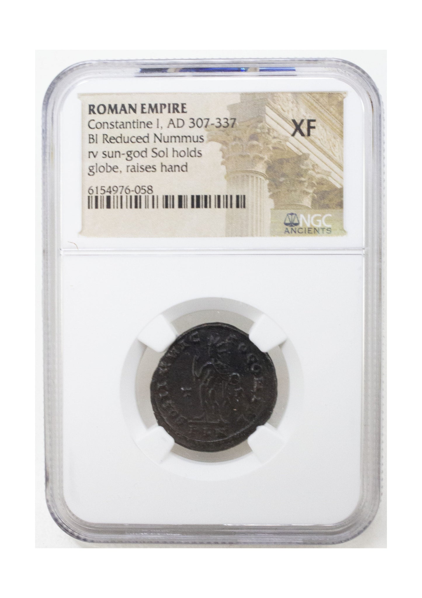 Constantine I, The Great (Sol Invictus) Roman AE (AD 272–337) NGC