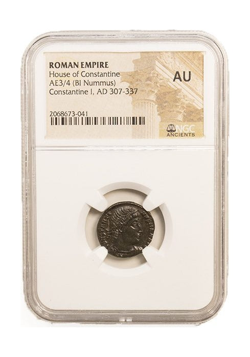 Constantine I The Great Roman AE3/4 (AD 272-337) NGC