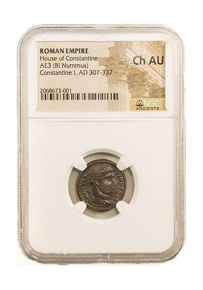 Constantine I The Great Roman AE3/4 (AD 272-337) NGC