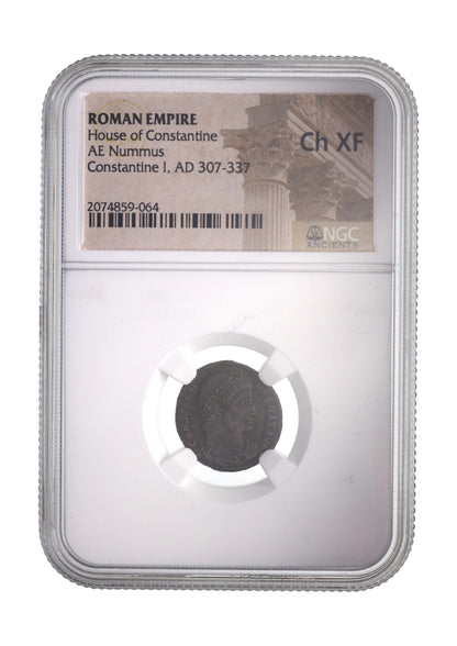 Constantine I The Great Roman AE3/4 (AD 272-337) NGC