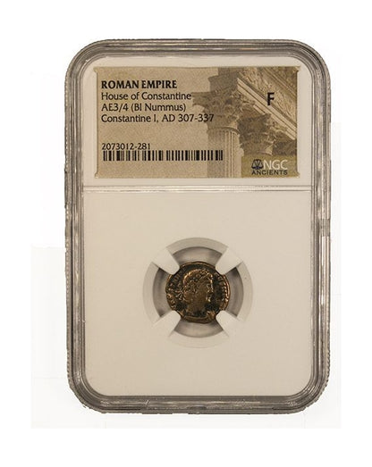 Constantine I The Great Roman AE3/4 (AD 272-337) NGC