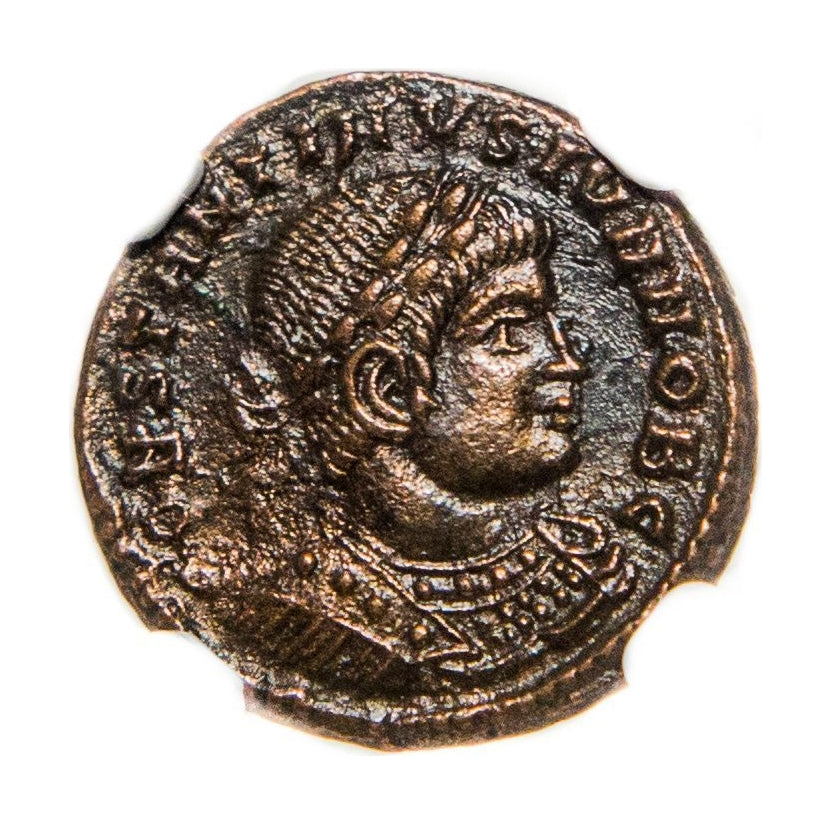 Constantine II Roman AE (AD 316-340) Epfig Hoard NGC