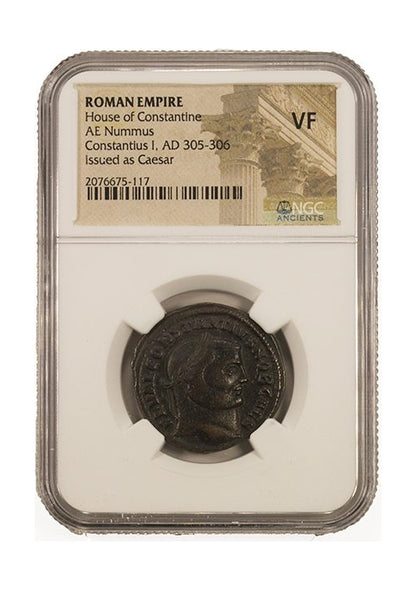 Constantius I Chlorus Roman AE1 (AD 293-306) NGC