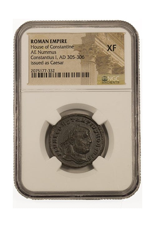 Constantius I Chlorus Roman AE1 (AD 293-306) NGC