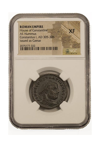 Constantius I Chlorus Roman AE1 (AD 293-306) NGC