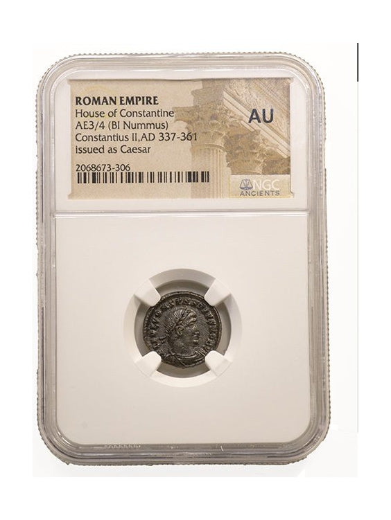 Constantius II Roman AE3;4 (AD 317-361) NGC
